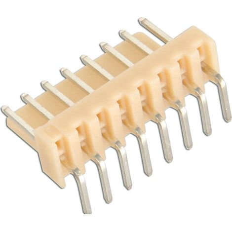Barrette mâle ECON CONNECT série PS, 8 broches, angulé