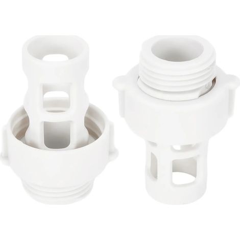 Adaptateur et connecteur pour tuyau de vidange en plastique (1/4)