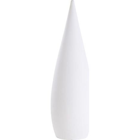 Lampada LED da Terra per Esterni in Materiale Sintetico Bianco con Protezione IP54 e Telecomando Vuletas (1/5)