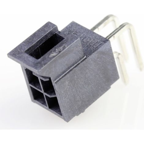Molex Einbau-Buchsenleiste (Standard)  Polzahl Gesamt 4 Rastermaß: 2.5 mm 1053141104 1 St. Tray