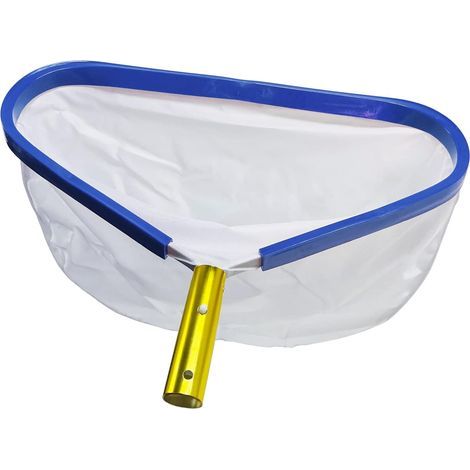 Dispositif d'aspiration pour piscine, épuisette de nettoyage de piscine, filet de récupération pour aquarium (bleu) (1/5)