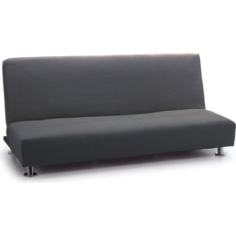 Housse élastique canapé lit 3 pes tissu jacquard toucher coton, universelle qualité (1/5)