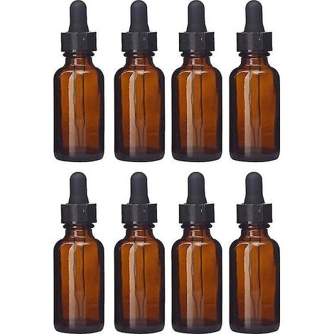 8er-Pack Glasparfümflaschen für Öle (1/3)