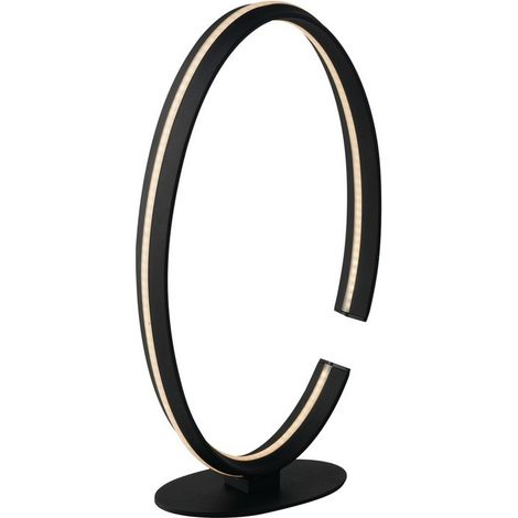 Lampe LED intégré Clarke Noir ampoules 41cm