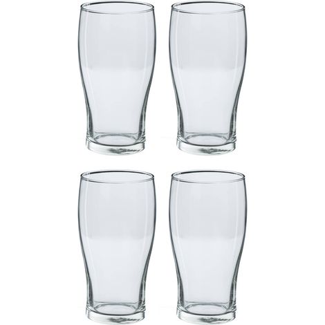 Pintgläser, Biergläser, 4er-Set, 570 ml
