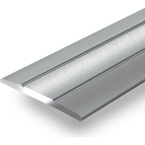Übergangsprofil Abdeckleiste Firm K132 Form: C Breite: 36 mm Länge: 134 cm Selbstklebend Silber