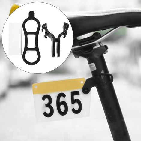 Support de lampe torche pour vélo de route - Fixation par clip - Pièce détachée (1/5)