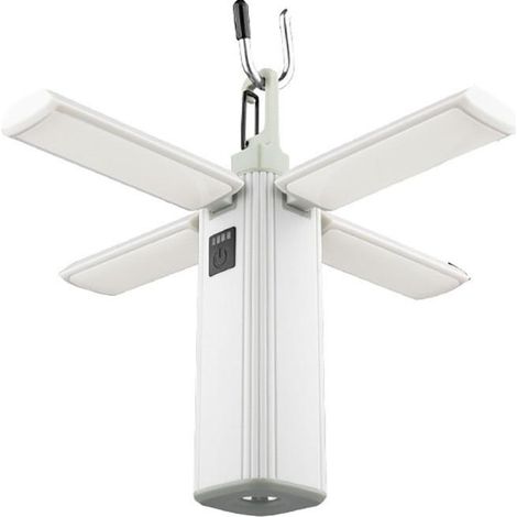 Lampe de camping multifonctionnelle, lampe de camping pliable à quatre feuilles, lanterne LED rechargeable (1/5)