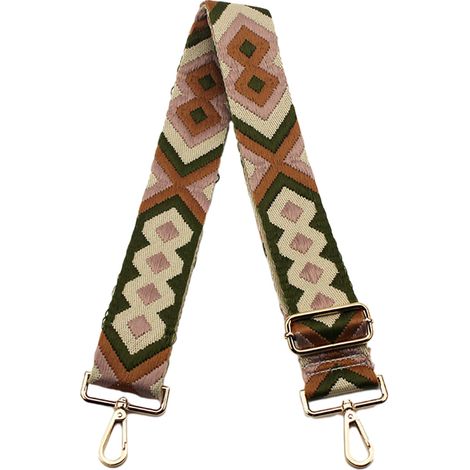 Bandoulière de rechange de 5 cm de large pour sac à main en toile, réglable de 80 à 130 cm. (1/5)