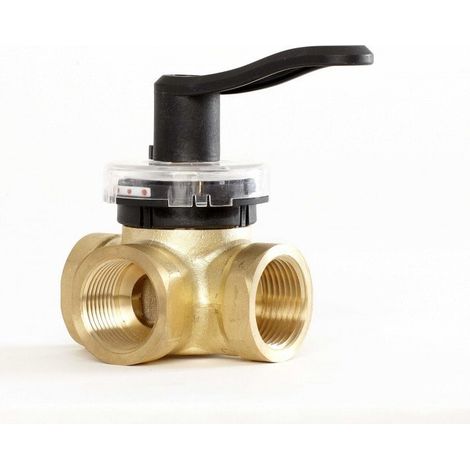 Danfoss HRB3 Válvula de bola de latón para calefacción