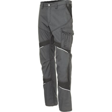 Kübler Damenhose ACTIVIQ cotton+ 2550 anthrazit/schwarz Gr. 38 (1/2)