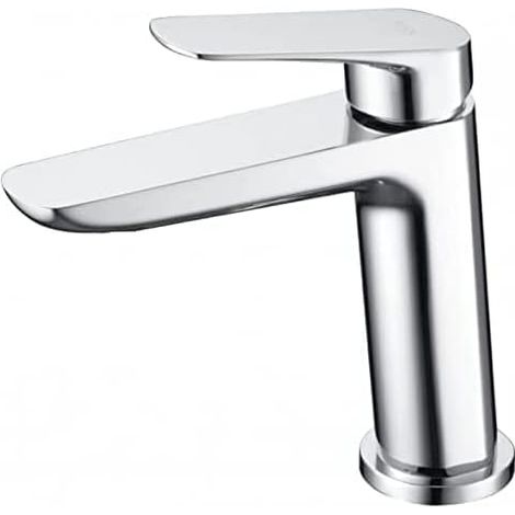 Mice - Grifo mezclador para lavabo monomando - Griferia de baño color Cromo (1/4)
