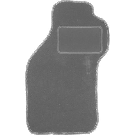 Alfombrilla de terciopelo para el conductor para: Mitsubishi Eclipse III coupé (1999-2006) grafito