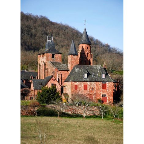 Tableau sur toile Collonges 65x97 cm - Impression sur Toile Murale Décorative - Image imprimée en HD sur Toile - Toile sur Châssis en Bois FSC - Fabriqué en France (1/5)