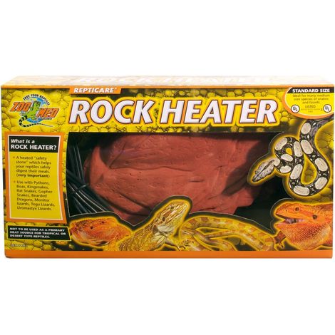 Zoo Med Rock Heater - Decorativo per terrario, Roccia riscaldante, Mini, 15 W - 3,5 M