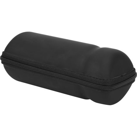 Sacoche de vélo en forme de bouteille, boîte de rangement portable pour outils de réparation de vélo, étui noir pur (1/5)
