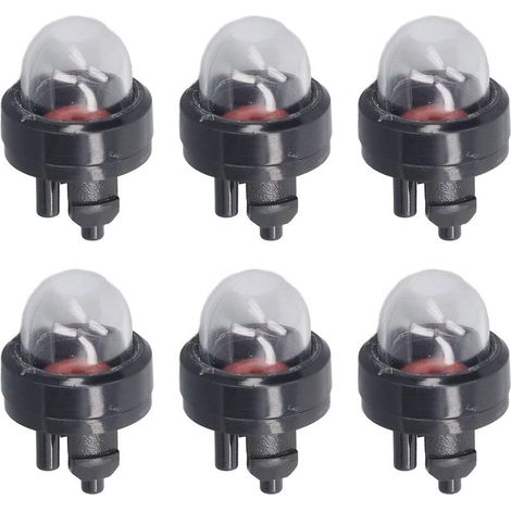 Pompe d'amorçage adaptable pour débroussailleuse Remplace Walbro 188-512 et 188-512-1 Lot de 6 pièces Matériau plastique et caoutchouc (1/5)