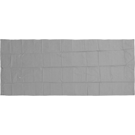 Feuille de Mise à la Terre, Literie Conductrice en Fibre D'argent en Coton Biologique pour un Sommeil amélioré, avec Cordon de Mise à la Terre, 26,8 X 52 Pouces, Gris (1/5)