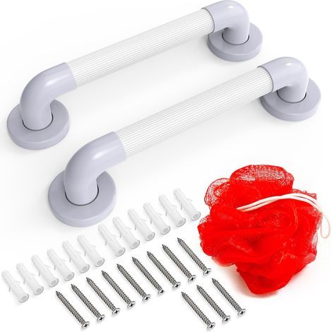Maniglie di sicurezza per anziani - 30,5 cm - Maniglie di sicurezza per la doccia ideali per anziani, disabili e adulti (1/5)