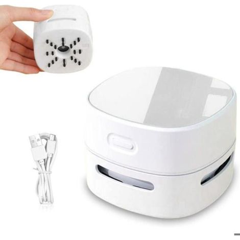 Mini Aspirateur de Table -KZQ- Rechargeable - 1400 mAh - 4 heures d'autonomie - Silencieux (1/4)