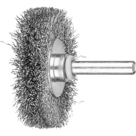 PFERD TOOLS Rundbürste ungezopft RBU Ø50x10mm Schaft-Ø6 mm Stahl-Draht-Ø0,20 10 Stk (1/5)