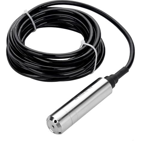 Capteur de Niveau d'Eau Liquide, Transmetteur DC 24V, 4-20mA, Plage de Mesure 0-5m, pour Détection de Profondeur (1/5)