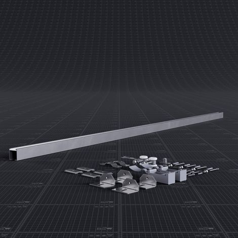 Rail Coulissant "U" - 83 cm