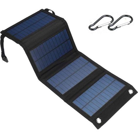 Panneau Solaire 20 W - Monocristallin - Pliable - Pour Activités En Plein Air - 1 Pièce (1/5)