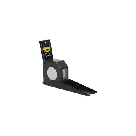 (BLACK) Toise Pratique pour Adultes et Enfants, Altimètre de 2 Mètres, Règle à Ruban Rétractable (1/5)