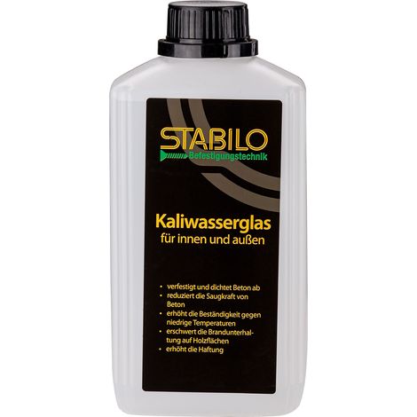 Stabilo Kaliwasserglas 1 Liter Versiegelung Oberflächen Grundierung