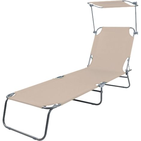3-Bein Gartenliege 186x55x24cm mit Dach-MGM4000BG-var (1/4)