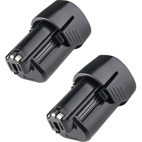 2X 10.8V 4800mAh BAT411 Li-ion Batterie pour Bosch 2607336013 2607336014 BAT411A BAT412A 12V（MAX） (1/5)
