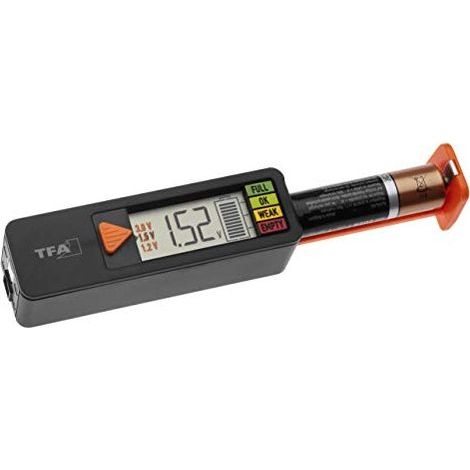 testeur universel de piles, pour les piles/piles rechargeables AAA, AA, C, D, piles boutons 1,2V / 1,5V / 3,0V et Pile monobloc 9V, testeur de piles domestiques (1/5)