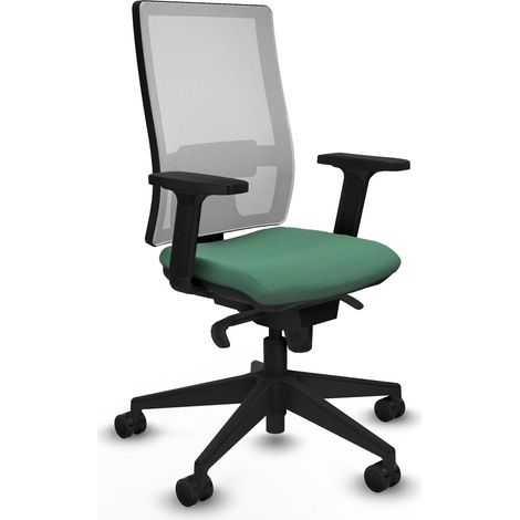 Piqueras y Crespo 2D066N0 Chaise de bureau vert émeraude (1/3)
