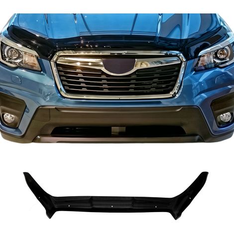 Deflecteurs d'air capot de voiture Protection pour Subaru Forester 2018-2025 Acrylique foncé Noir (1/5)