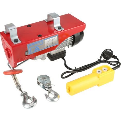 Grue suspendue de fil de levage de palan à câble électrique 100/200kg (1/5)