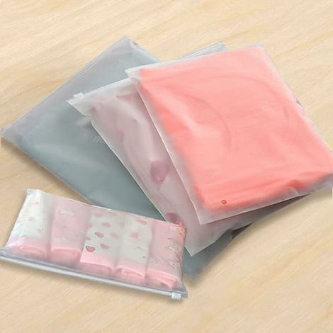 Paquet de 100 sachets refermables avec dragées, en cuir synthétique pour le nettoyage et le plast, des sachets de pâte refermables pour les vêtements, les jupes et les produits cosmétiques (20 x 3...