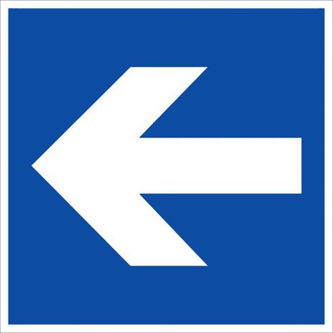 Panneau Flèches - Rigide 200x200mm - 4220062
