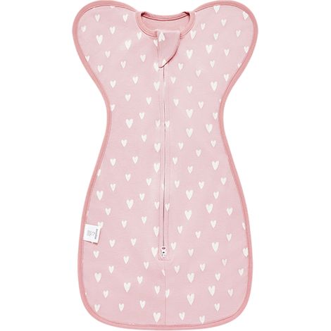 1 gigoteuse pour bébé, fermeture éclair à double sens, anti-effroi, coton 100 %, taille M/68 cm (1/5)