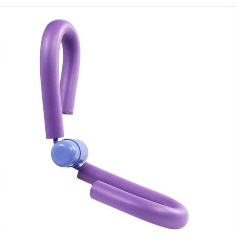 Musculation Jambes, Appareil Musculation Fessier avec Bande Elastique, Sport Maison Materiel pour Exercices Hanches, Jambes, Bras, Poitrine, Arrière（Violet） (1/5)
