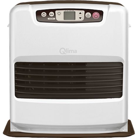 Qlima – Poêle à pétrole à injection électronique 3.5 kW – Surface de chauffe 60 m² – Autonomie 40 h – Sécurité enfant parois froides