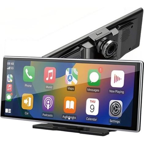 Dash Cam SD12602 Pantalla táctil universal 11,26 pulgadas Inalámbrico Carplay / Android Auto (1/5)