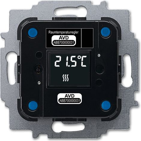 Termostato busch-jaeger 6224/2.0 wl senza fili display LCD