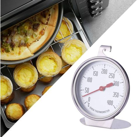 Thermomètres de four Indicateur de température Thermomètre à lecture instantanée Sonde en acier inoxydable Tenez le cadran levé Gros calibre Fournitures de cuisson pour la cuisine-Fei Yu (1/5)