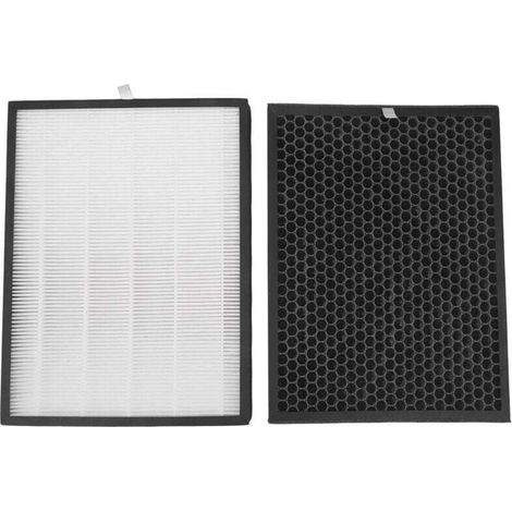 Filtre à Charbon Actif et HEPA de Remplacement FY1413/40 pour Purificateurs d'Air Compatible AC1214 AC1215 AC1217 AC2729
