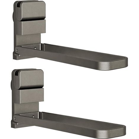 2 barras para toallas con ventosas, no requieren taladrar, para baño, ducha, cocina, hotel o apartamento.