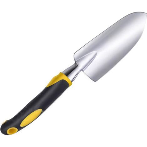 Pelle de jardin en aluminium en acier inoxydable avec poignée ergonomique outil multifonctionnel pour creuser, désherber et transplanter des fournitures de jardinage durables (1/5)