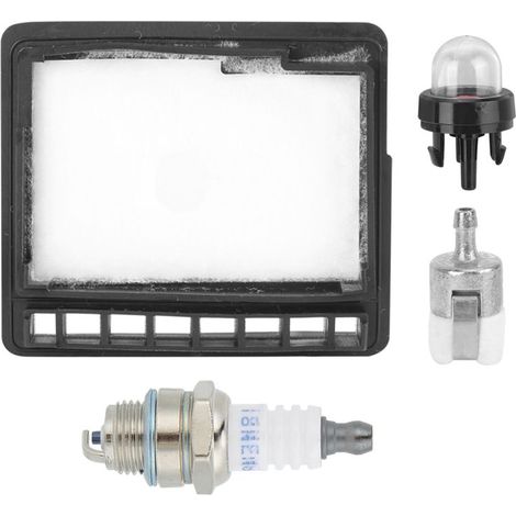 Kit filtre à air, bougie d'allumage et poire d'amorçage pour tronçonneuse Echo CS3000, CS-3450 et CS340 (1/5)