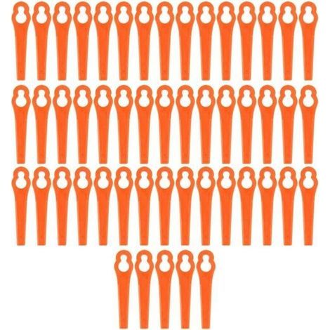50 replacement blades for Einhell GE-CT 18 Li orange battery brush cutter (1/4)