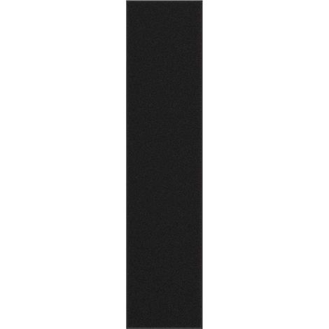 Paillasson noir antidérapant intérieur extérieur 115 x 500 cm en PP noir